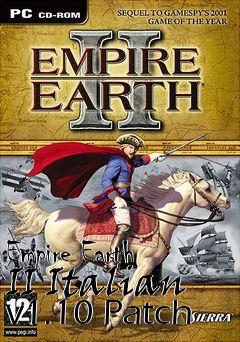 Box art for Empire Earth II Italian v1.10 Patch