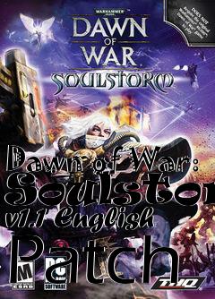 Box art for Dawn of War: Soulstorm v1.1 English Patch