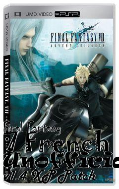 Box art for Final Fantasy 7 French Unofficial v1.4 XP Patch