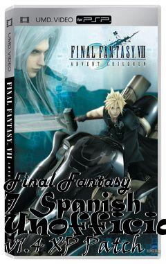 Box art for Final Fantasy 7 Spanish Unofficial v1.4 XP Patch