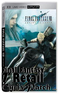 Box art for Final Fantasy 7 Retail Cyrix Patch