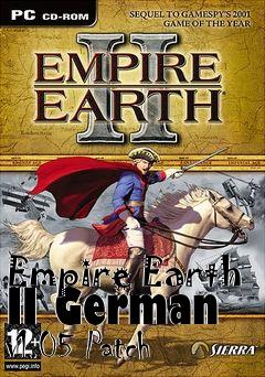 Box art for Empire Earth II German v1.05 Patch