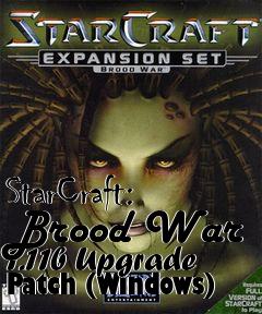 Box art for StarCraft: Brood War 1.11b Upgrade Patch (Windows)