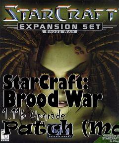 Box art for StarCraft: Brood War 1.11b Upgrade Patch (Mac)