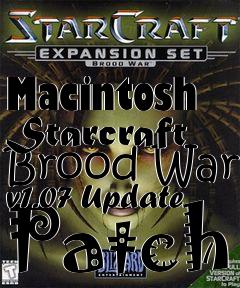 Box art for Macintosh Starcraft Brood War v1.07 Update Patch