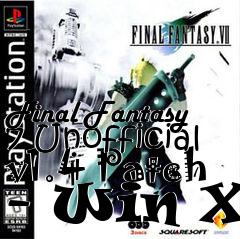 Box art for Final Fantasy 7 Unofficial v1.4 Patch - Win XP