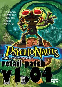 Box art for Psychonauts retail patch v1.04