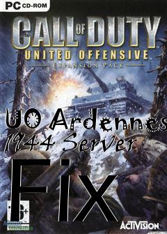 Box art for UO Ardennes 1944 Server Fix