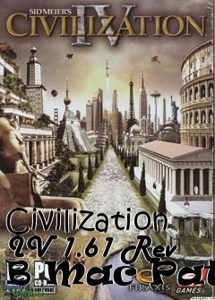 Box art for Civilization IV 1.61 Rev B Mac Patch