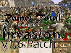 Box art for Rome: Total War – Barbarian Invasion v1.6 Patch