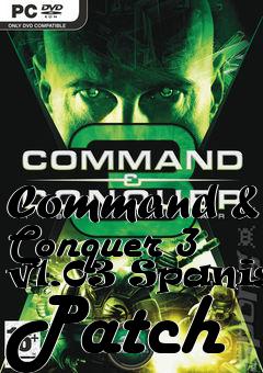 Box art for Command & Conquer 3 v1.03 Spanish Patch