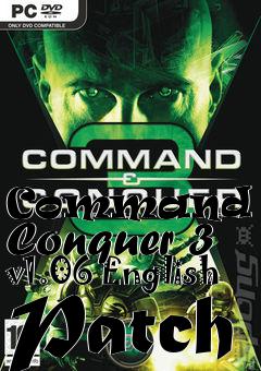 Box art for Command and Conquer 3 v1.06 English Patch