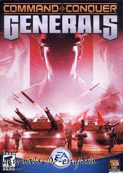 Box art for generals-105-english