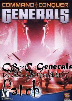 Box art for C&C Generals v1.06 German Patch