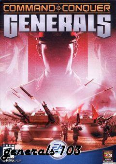 Box art for generals-103