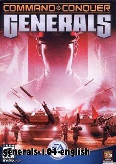 Box art for generals-104-english