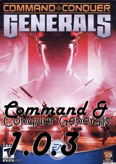 Box art for Command & Conquer Generals 1.0.3