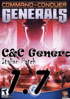 Box art for C&C Generals Italian Patch 1.7