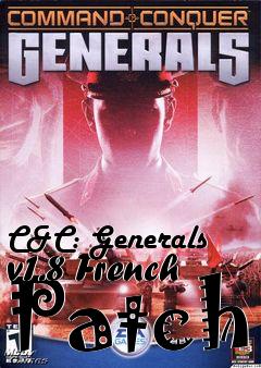 Box art for C&C: Generals v1.8 French Patch