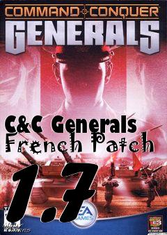 Box art for C&C Generals French Patch 1.7