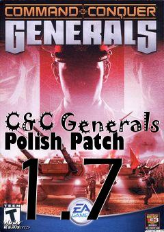 Box art for C&C Generals Polish Patch 1.7