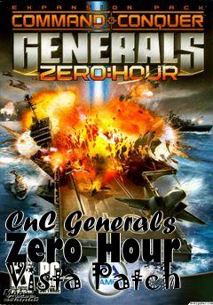 Box art for CnC Generals Zero Hour Vista Patch