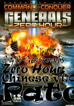 Box art for C&C Generals Zero Hour Chinese v1.04 Patch