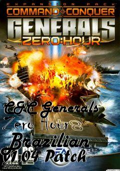 Box art for C&C Generals Zero Hour Brazilian v1.04 Patch