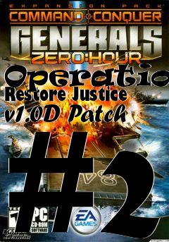 Box art for Operation: Restore Justice v1.0D Patch #2
