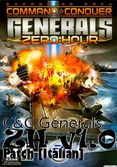 Box art for C&C Generals ZH v1.02 Patch [Italian]