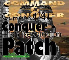 Box art for Command & Conquer - High Resolution Patch