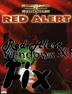 Box art for Red Alert Windows XP Fix