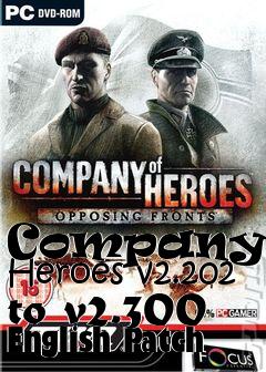 Box art for Company of Heroes v2.202 to v2.300 English Patch