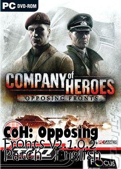 Box art for CoH: Opposing Fronts v2.1.0.2 Patch - English