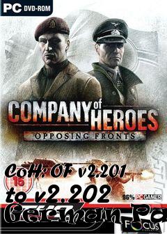 Box art for CoH: OF v2.201 to v2.202 German Patch