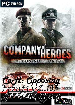 Box art for CoH: Opposing Fronts v2.103 French Patch