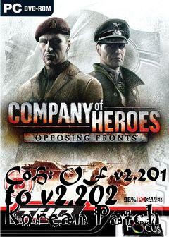 Box art for CoH: OF v2.201 to v2.202 Korean Patch