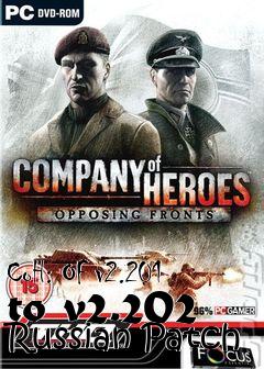 Box art for CoH: OF v2.201 to v2.202 Russian Patch