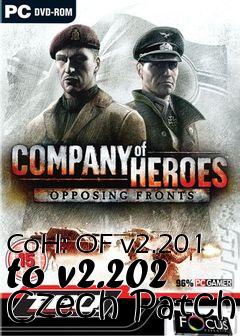 Box art for CoH: OF v2.201 to v2.202 Czech Patch