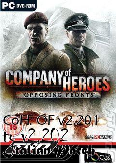 Box art for CoH: OF v2.201 to v2.202 Italian Patch