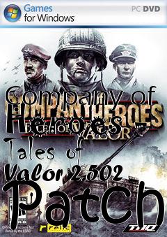 Box art for Company of Heroes - Tales of Valor 2.502 Patch