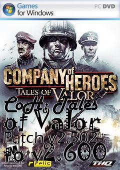 Box art for CoH: Tales of Valor Patch v2.502 to v2.600