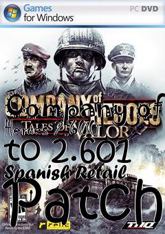 Box art for Company of Heroes 2.600 to 2.601 Spanish Retail Patch