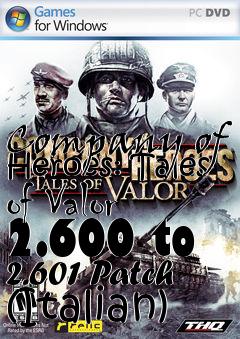 Box art for Company of Heroes: Tales of Valor 2.600 to 2.601 Patch (Italian)