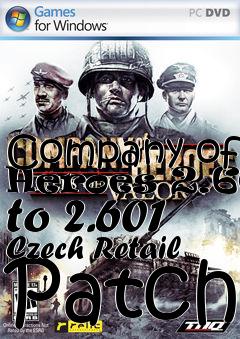 Box art for Company of Heroes 2.600 to 2.601 Czech Retail Patch