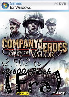 Box art for CoH: ToV v2.502 to v2.600 Patch (Fra)