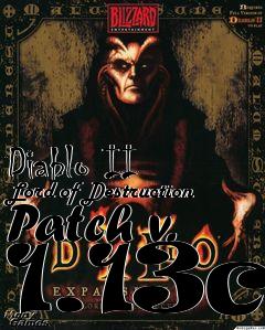 Box art for Diablo II Lord of Destruction Patch v. 1.13c