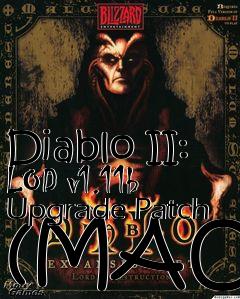 Box art for Diablo II: LOD v1.11b Upgrade Patch (MAC)