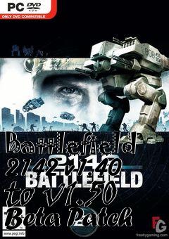 Box art for Battlefield 2142 v1.40 to v1.50 Beta Patch