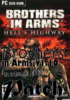 Box art for Brothers in Arms v1.10 German DD Patch